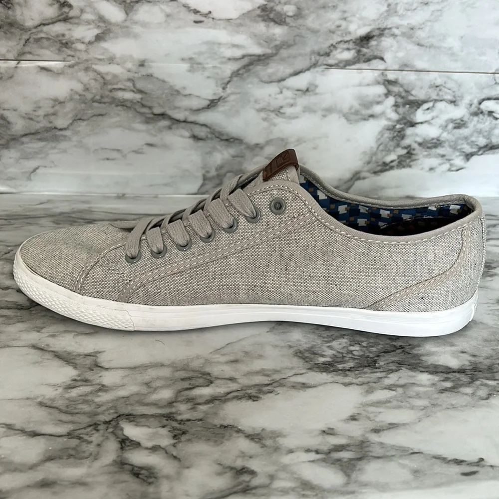 Ben Sherman | Chandler Lo canvas lace up preppy dress sneakers men’s size 10.5 - Picture 6 of 11